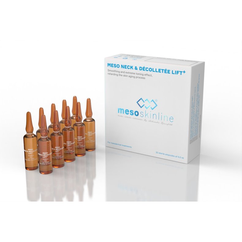 MESO NECK &amp; DCOLLETE LIFT+ (10 ampoules of 5.0 ml)